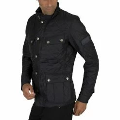 Barbour Ariel Quilt Jacket Couleur Bleu -Barbour Soldes 16931885 500 C