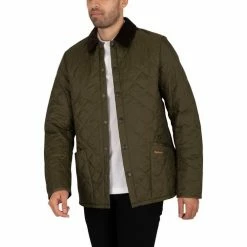 Barbour Veste matelassée Heritage Liddesdale Couleur Vert