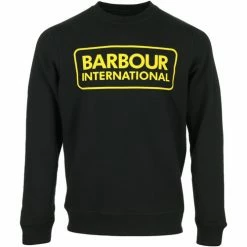 Barbour Large Logo Sweat Couleur noir