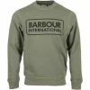Barbour Large Logo Sweat Couleur vert