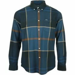 Barbour Dunoon Tailored Shirt Couleur bleu