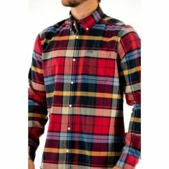 Barbour msh5036 Couleur rouge -Barbour Soldes 20998804 500 C