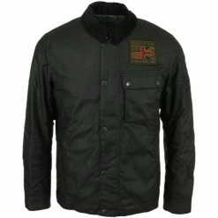 Barbour Workers Wax Jacket Couleur noir