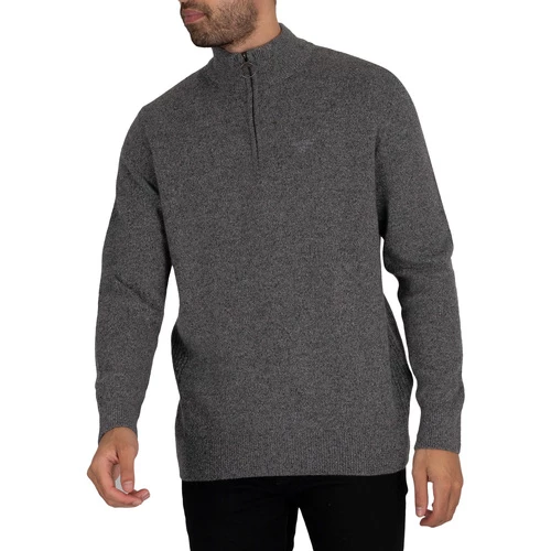 Barbour Tricot à demi-fermeture éclair Tisbury Couleur Gris 4 Barbour Tricot à demi-fermeture éclair Tisbury Couleur Gris – Image 2