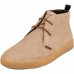 Barbour Bottes en daim Yuma Couleur Beige