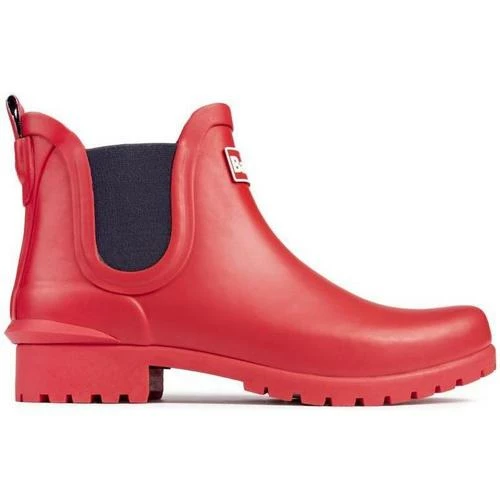 Barbour Bottes Wilton Couleur Rouge 3 Barbour Bottes Wilton Couleur Rouge