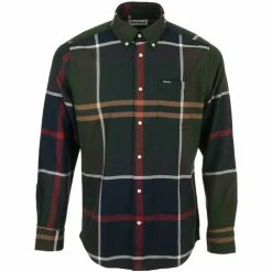 Barbour Dunoon Tailored Shirt Couleur vert