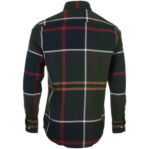 Barbour Dunoon Tailored Shirt Couleur vert 4 Barbour Dunoon Tailored Shirt Couleur vert – Image 2