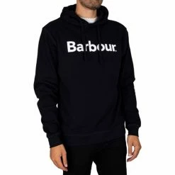 Barbour Sweat à  capuche à  logo Couleur Bleu