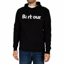 Barbour Sweat à  capuche à  logo Couleur Noir