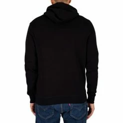 Barbour Sweat à  capuche à  logo Couleur Noir -Barbour Soldes 24108064 500 C