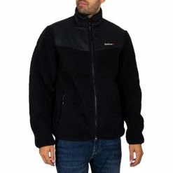 Barbour Veste Polaire Axis Couleur Noir