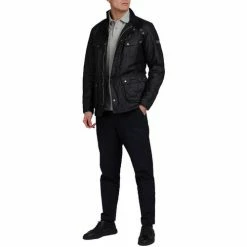 Barbour MWX0337 Couleur Noir -Barbour Soldes 24141369 500 C