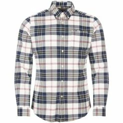 Barbour Ronan Tailored Check Shirt - Ecru Couleur Multicolore