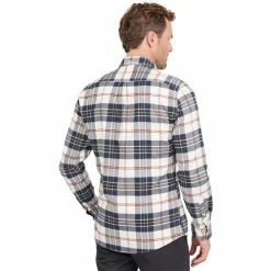 Barbour Ronan Tailored Check Shirt - Ecru Couleur Multicolore -Barbour Soldes 24186635 500 C