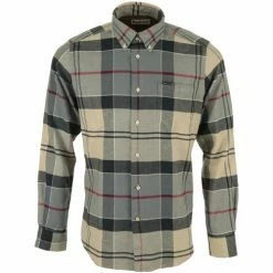 Barbour Ederton Tailored Fit Shirt Couleur beige